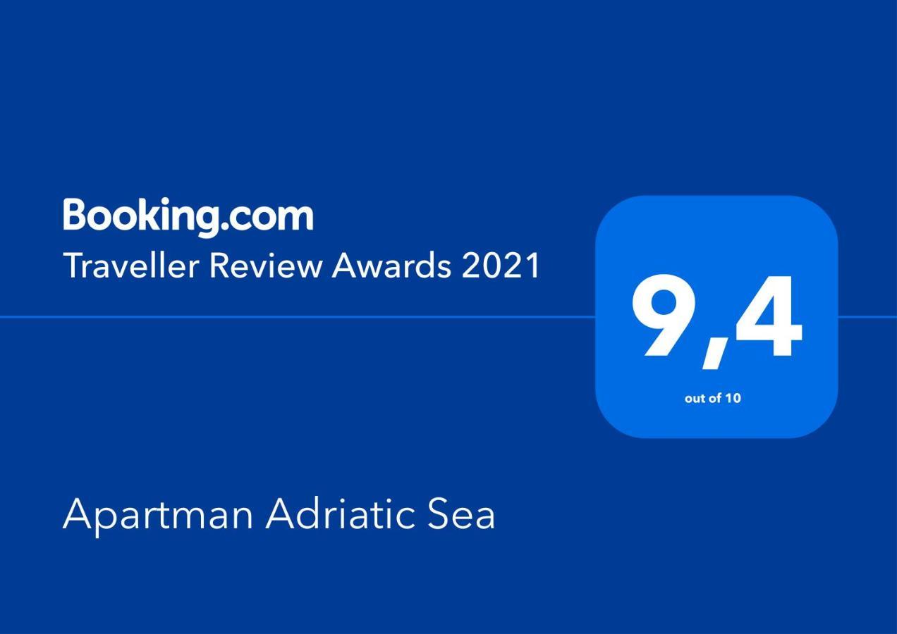 Apartman Adriatic Sea Promajna Esterno foto